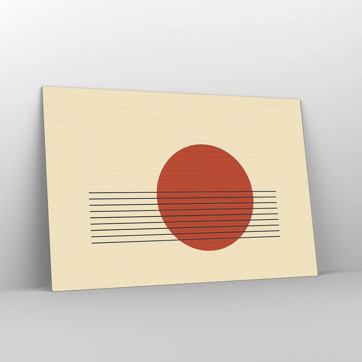 Quadro em vidro - Em círculo e mais além - 120x80 cm