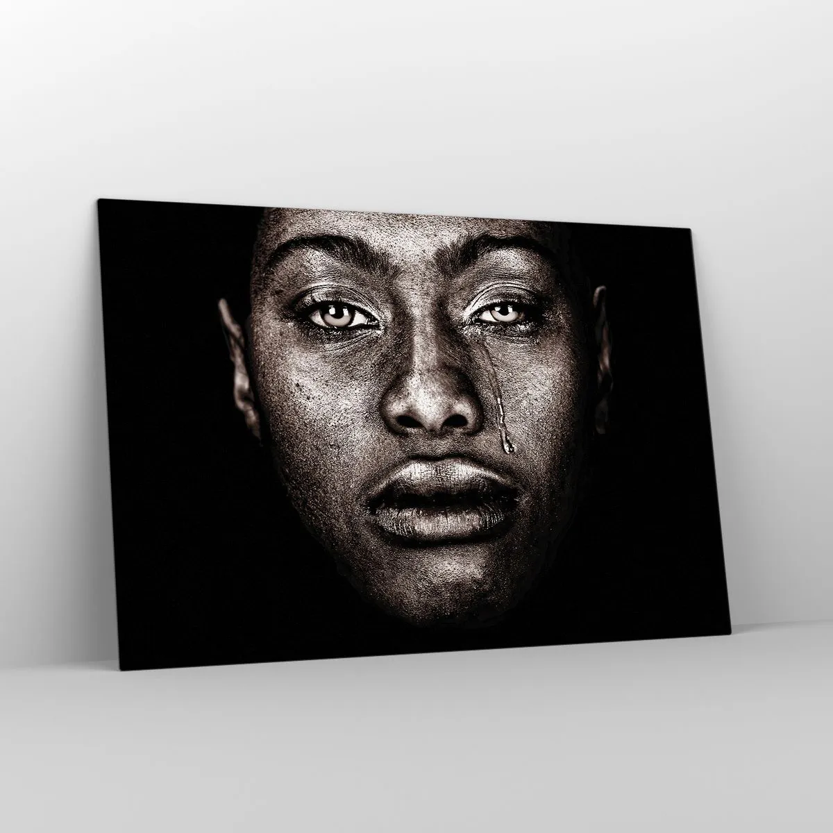 Üveg kép - Egy könnycsepp - 120x80 cm