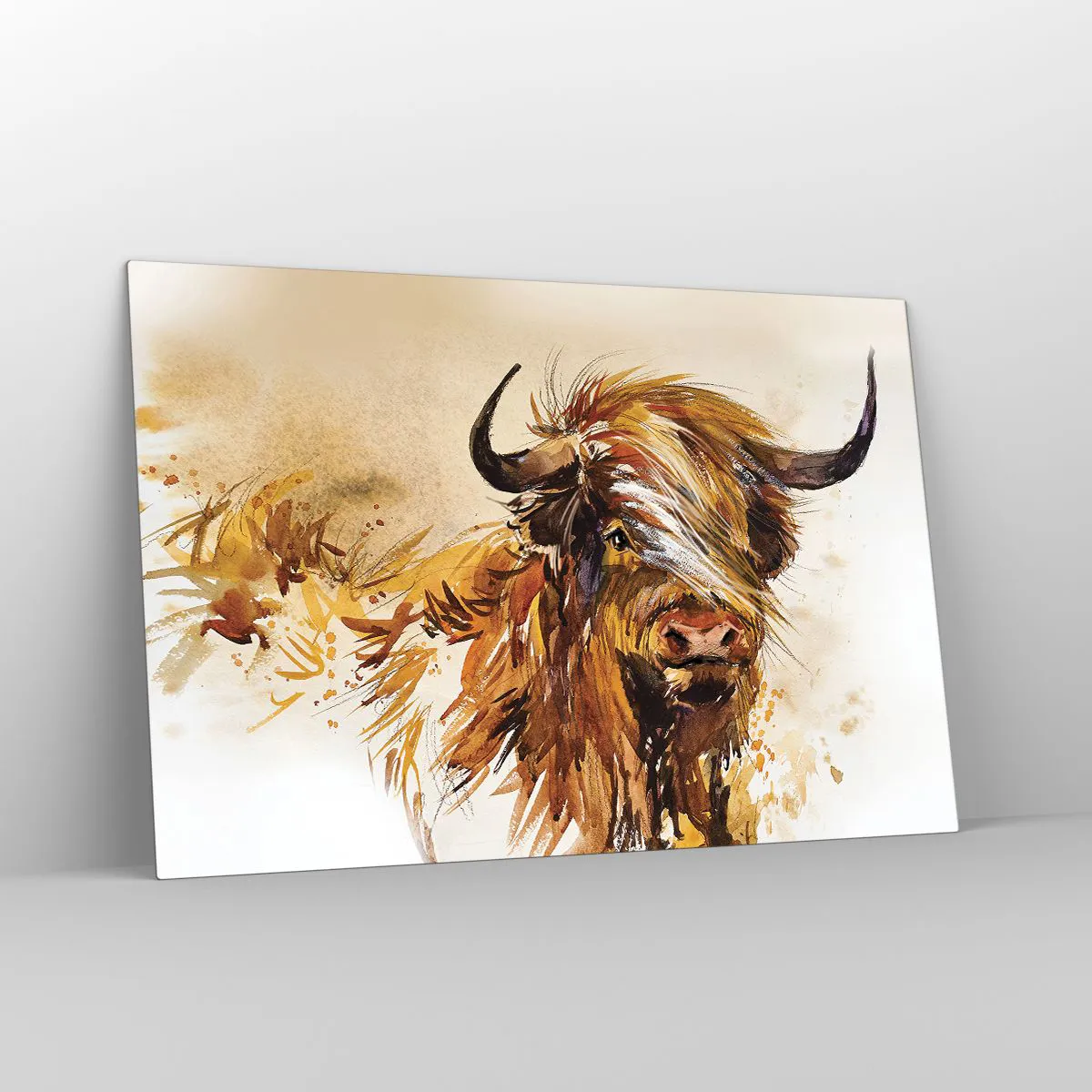 Üveg kép - A vadász büszkesége - 120x80 cm