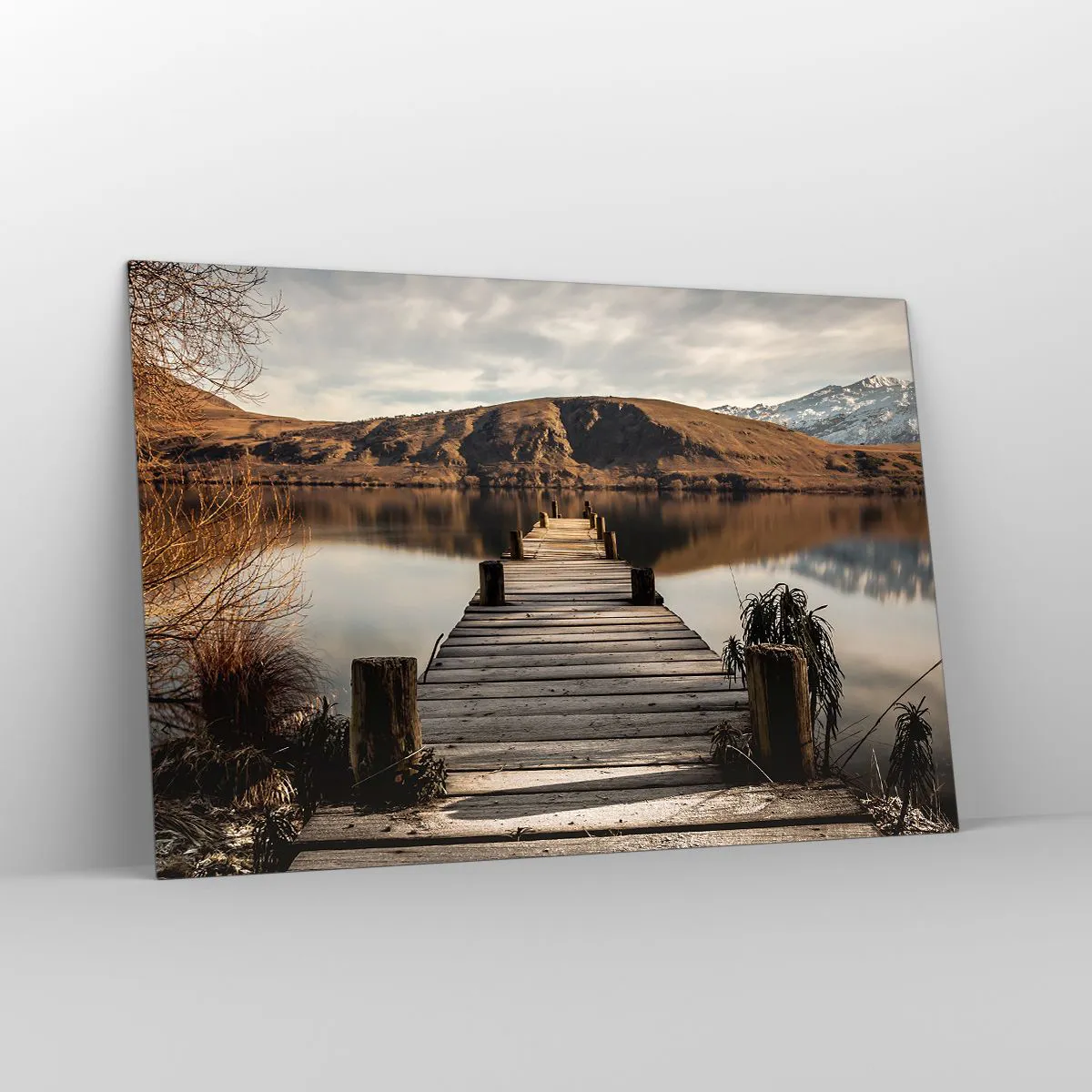 Üveg kép - Táj a csendben - 120x80 cm