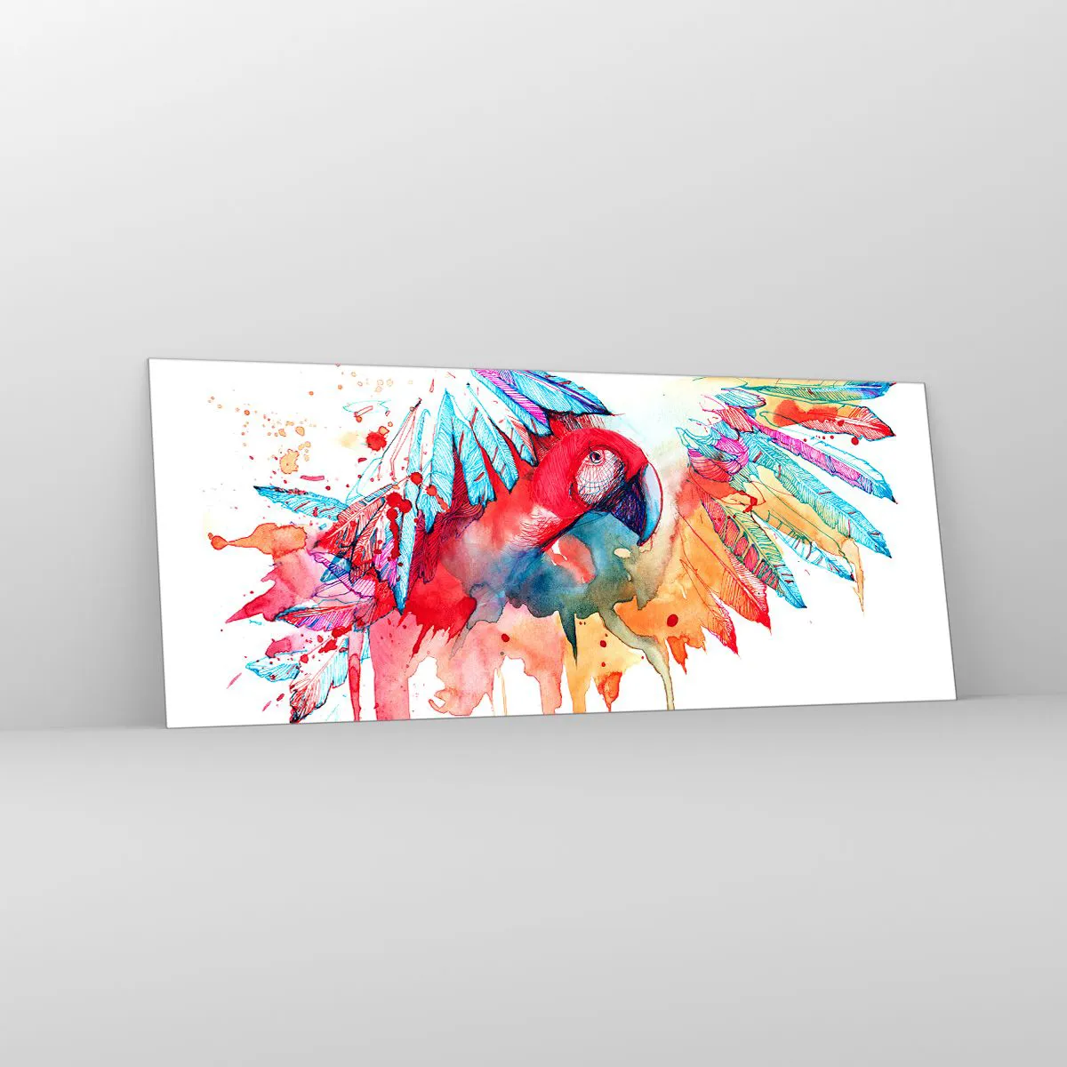 Glasbild - Bild auf glas - . - 100x40 cm