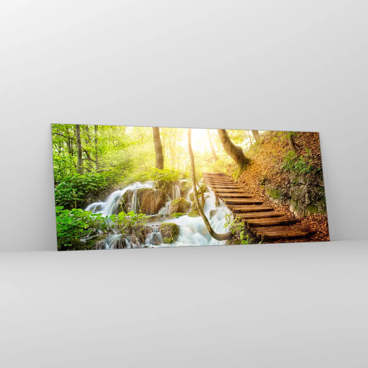 Impression sur verre - Image sur verre - Une fraîcheur tant désirée - 100x40 cm