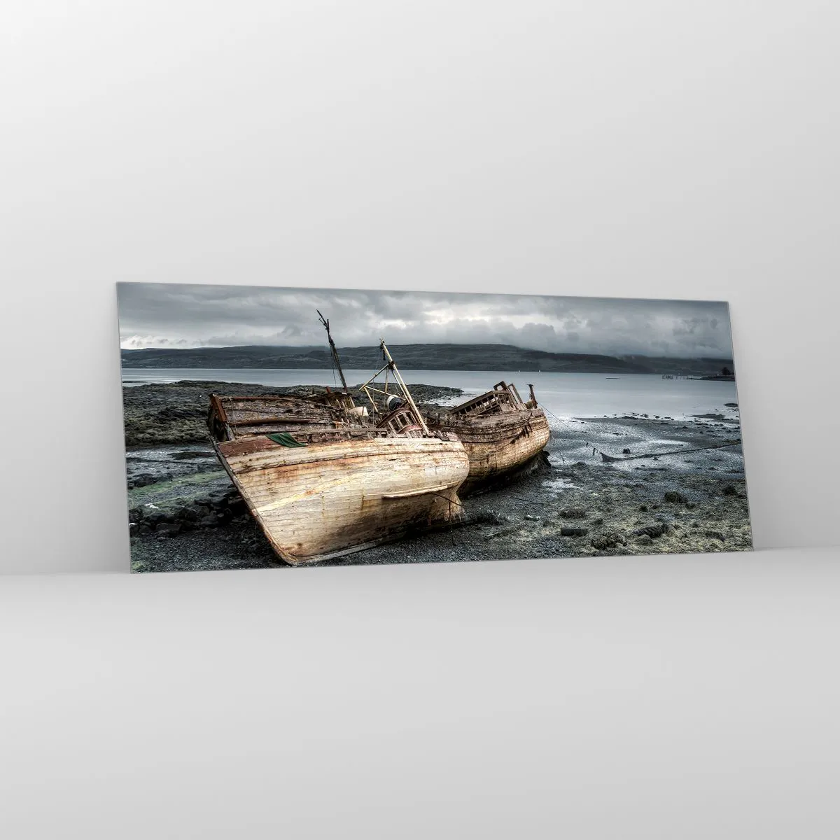 Glass picture - As a Memory of Times Well Spent - 100x40 cm