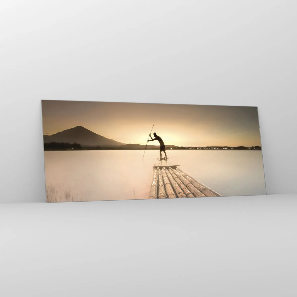 Obraz na skle - Před odpočinkem - 100x40 cm