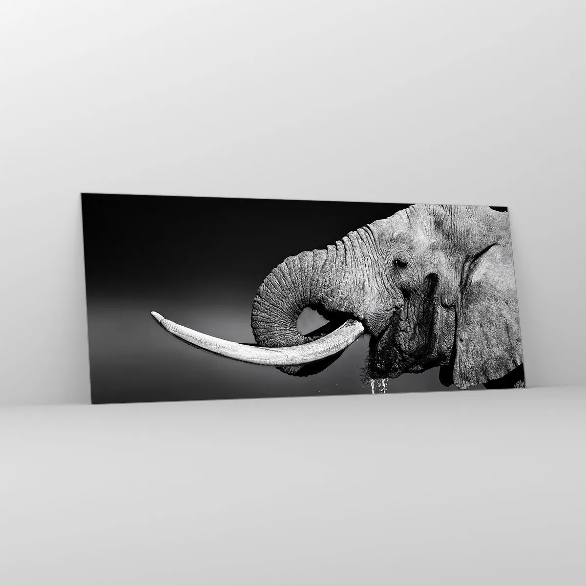 Obraz na skle - Áno, teraz je to dobré - 120x50 cm