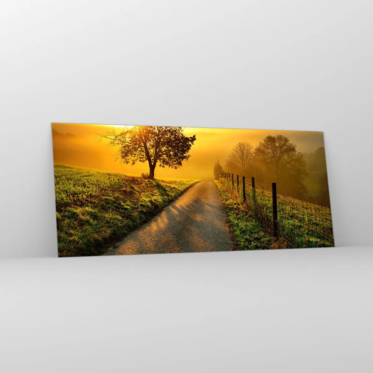 Obraz na skle - Medové odpoledne - 120x50 cm