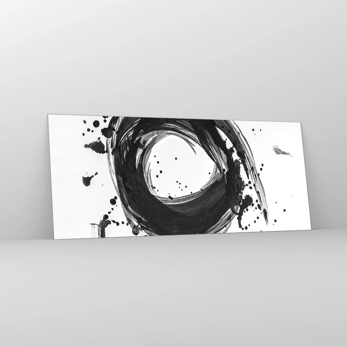 Glass picture - Whirl of Creation - 120x50 cm