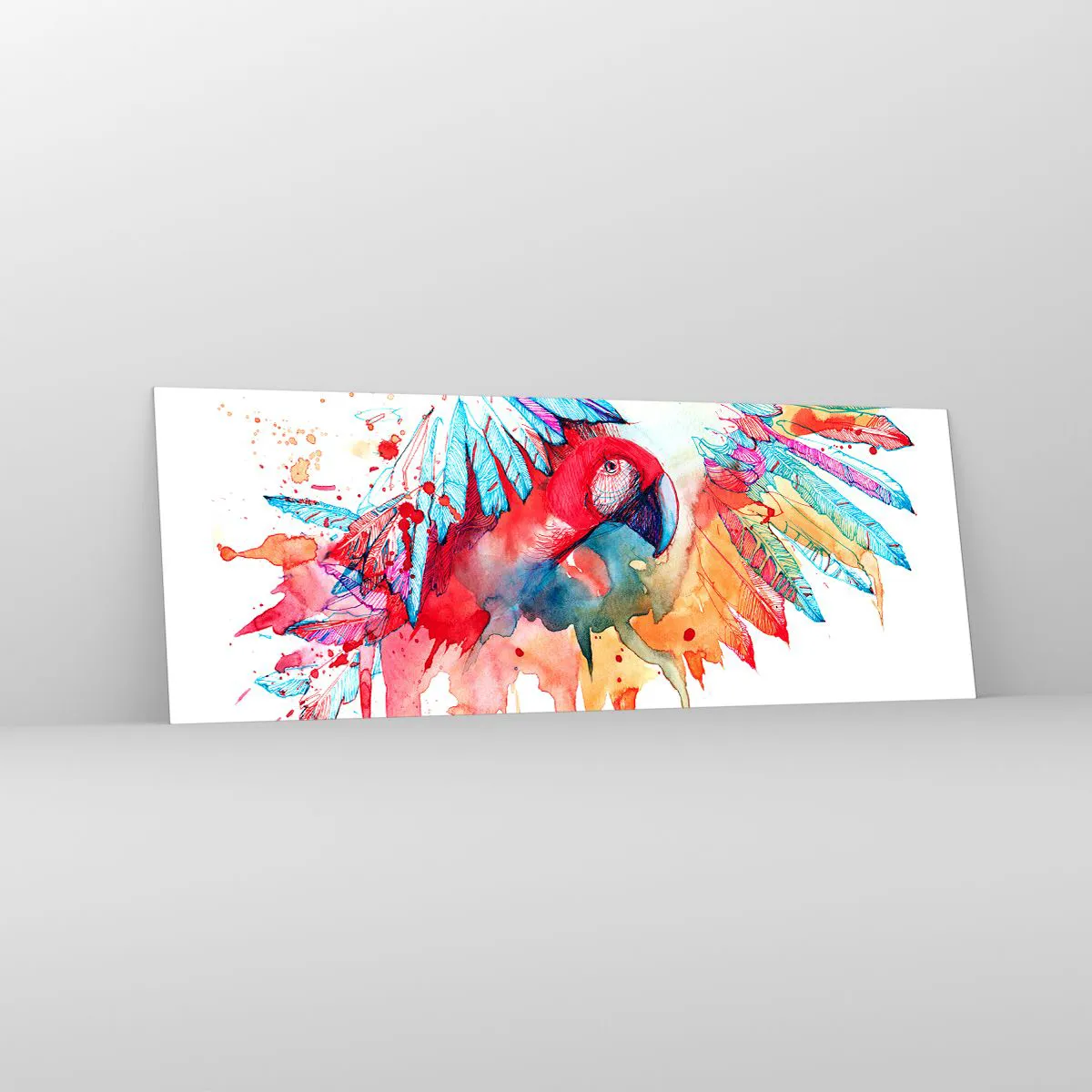 Quadro em vidro - . - 140x50 cm