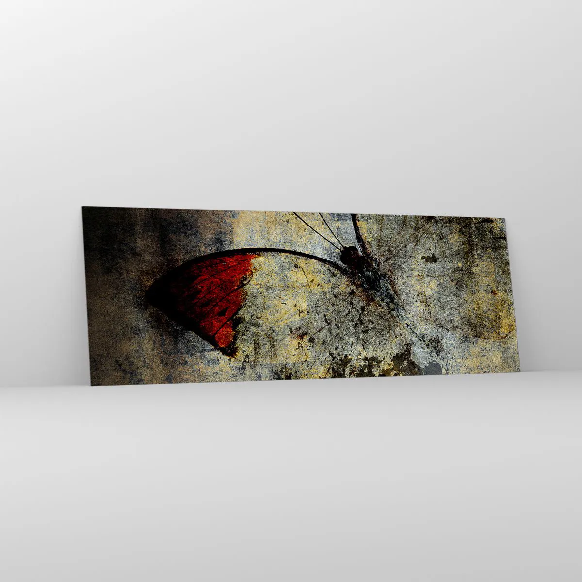 Tablou pe sticlă - Privește înainte să dispar - 140x50 cm