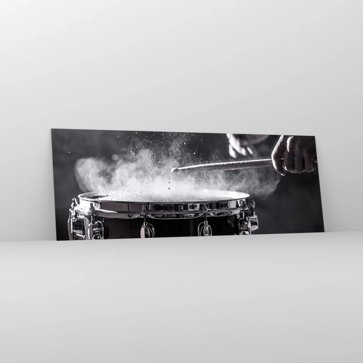 Obraz na skle - Pulz hudby - 140x50 cm