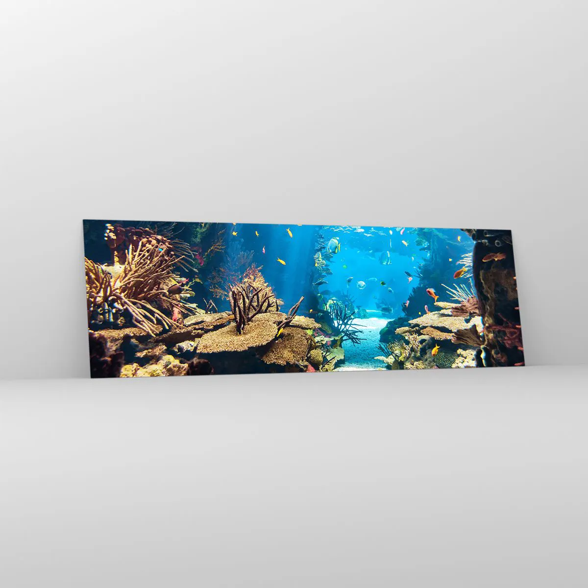 Obraz na skle - Ani vo sne ťa to nenapadlo - 160x50 cm