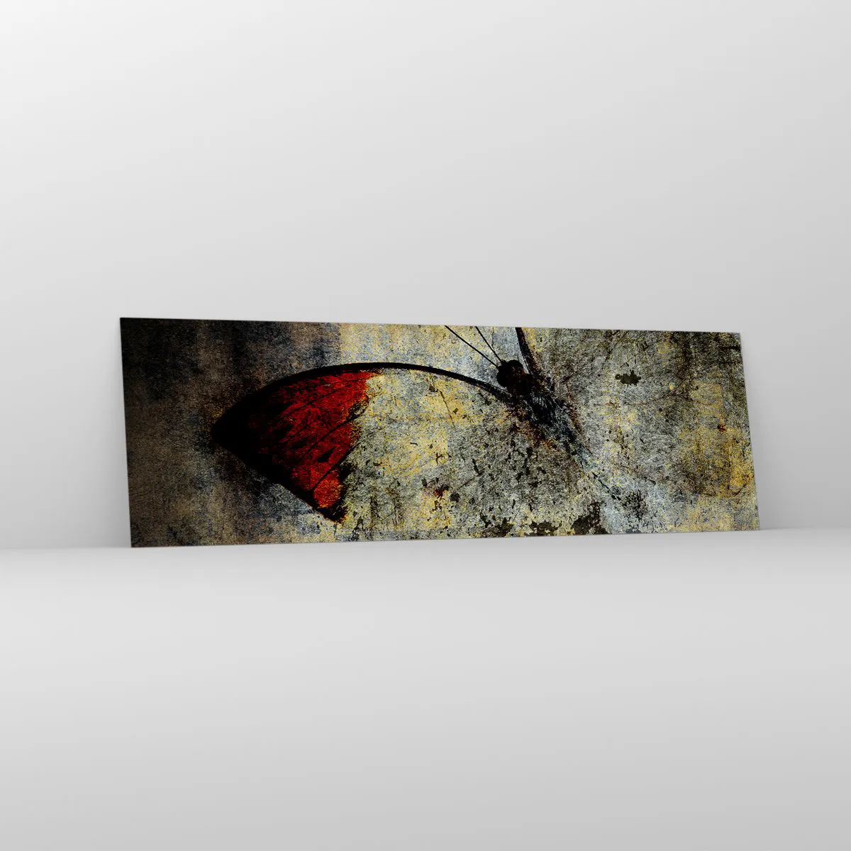 Tablou pe sticlă - Privește înainte să dispar - 160x50 cm