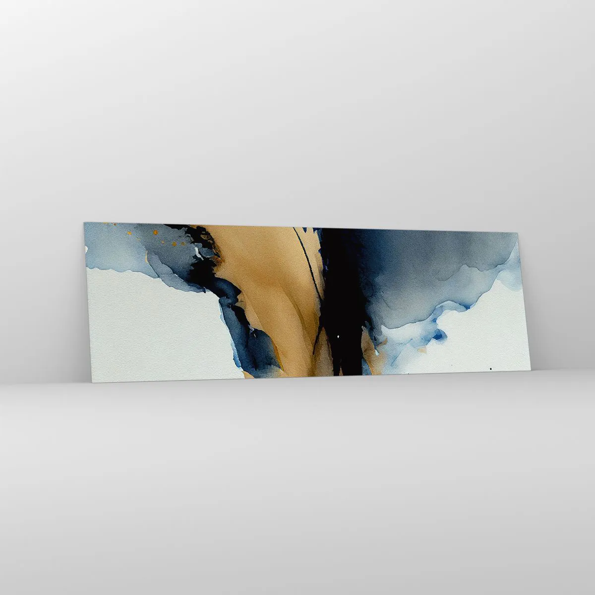 Obraz na skle - Za závojom - 160x50 cm