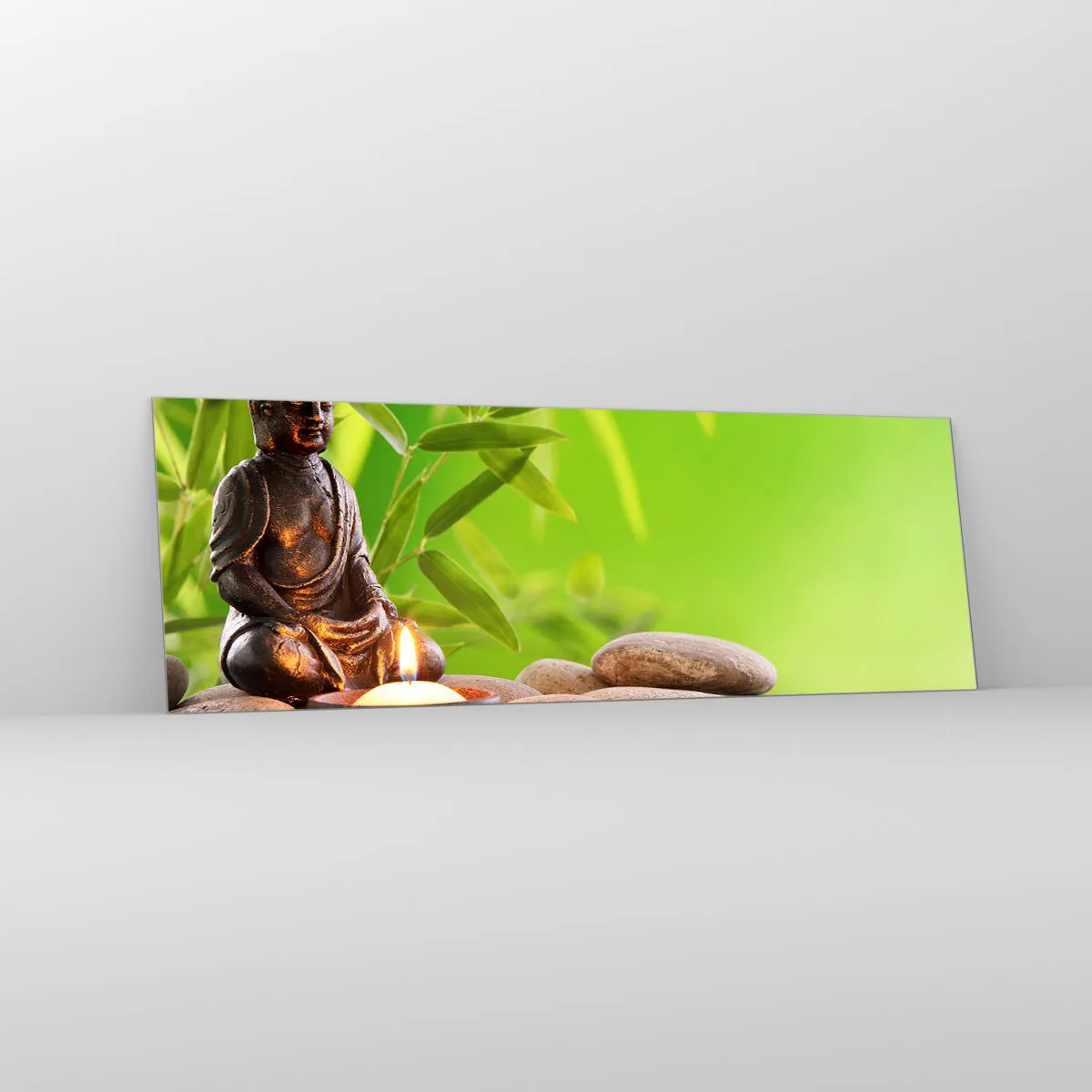 Quadro su vetro - La vita è bella - 90x30 cm