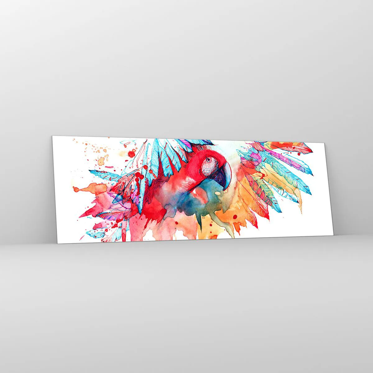 Tablou pe sticlă - . - 90x30 cm