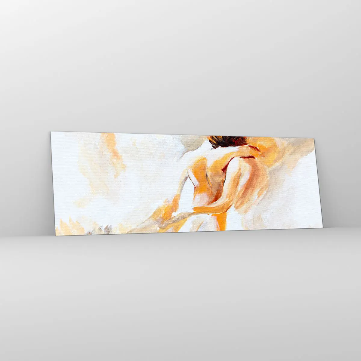 Glass picture - Heavenly Embrace - 90x30 cm