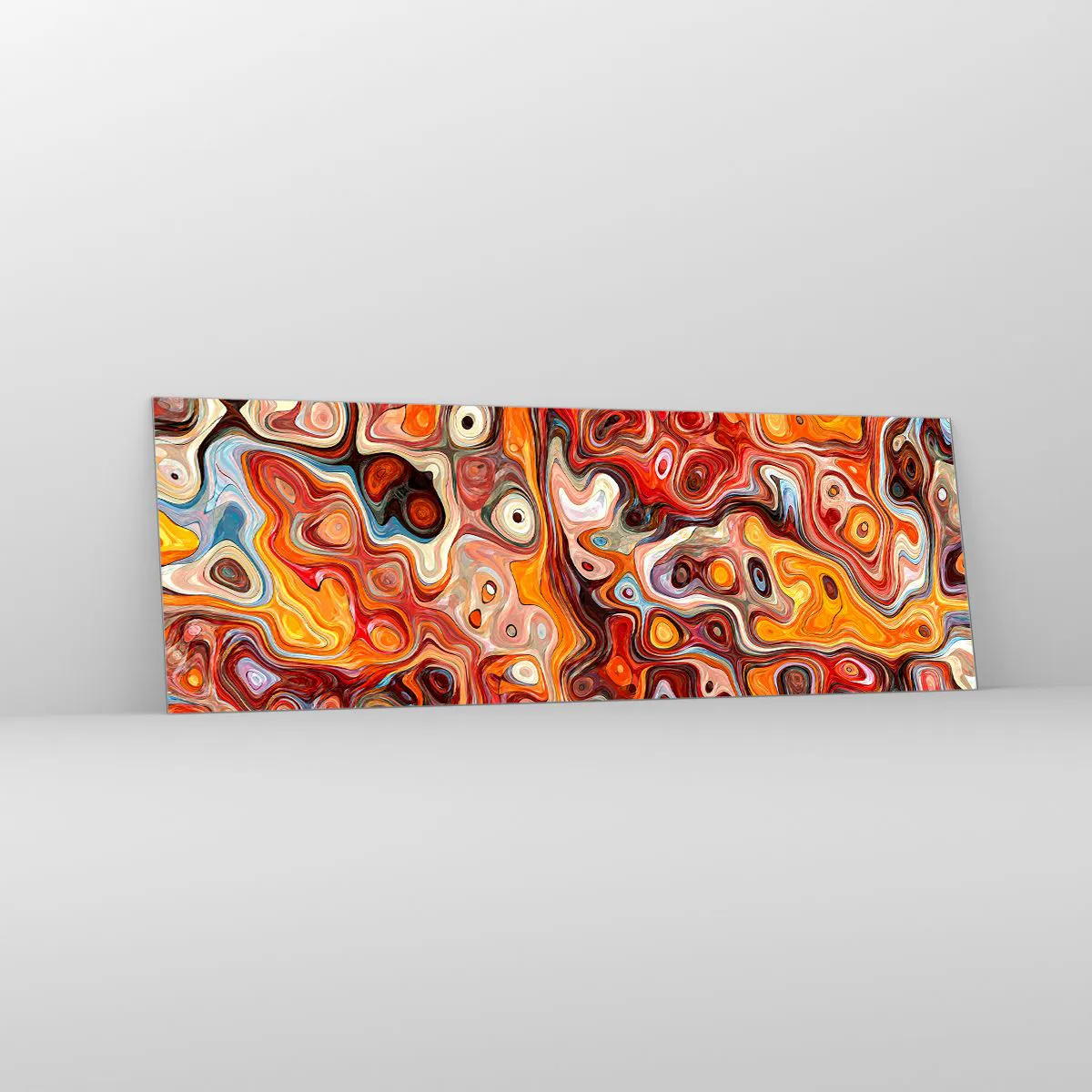 Impression sur verre - Image sur verre - Si les noix fondaient dans du miel - 90x30 cm