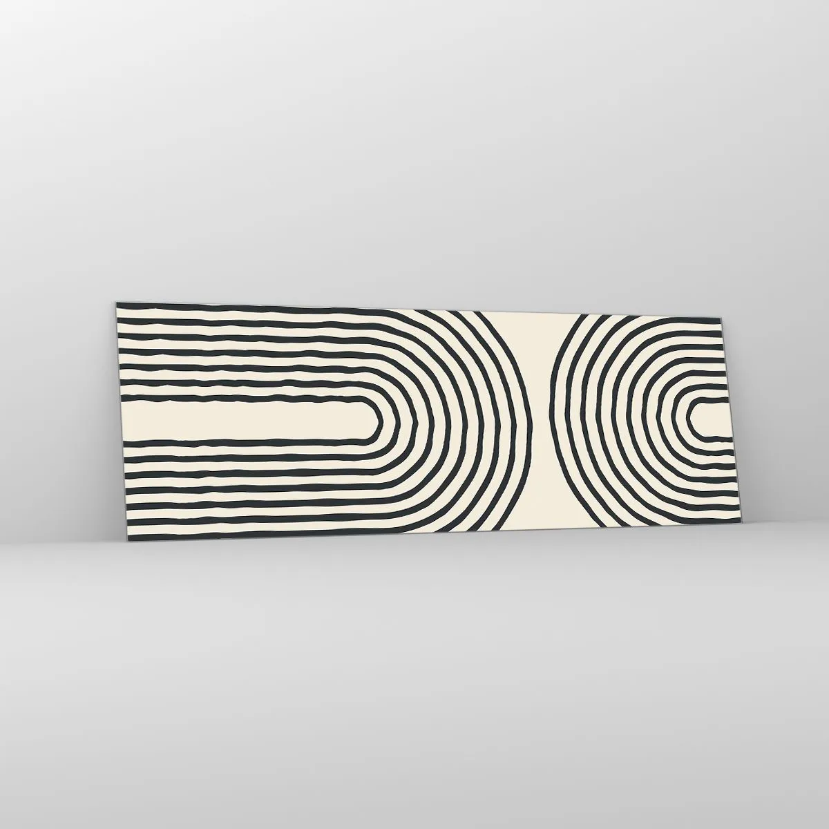 Impression sur verre - Image sur verre - Dans un instant... - 90x30 cm