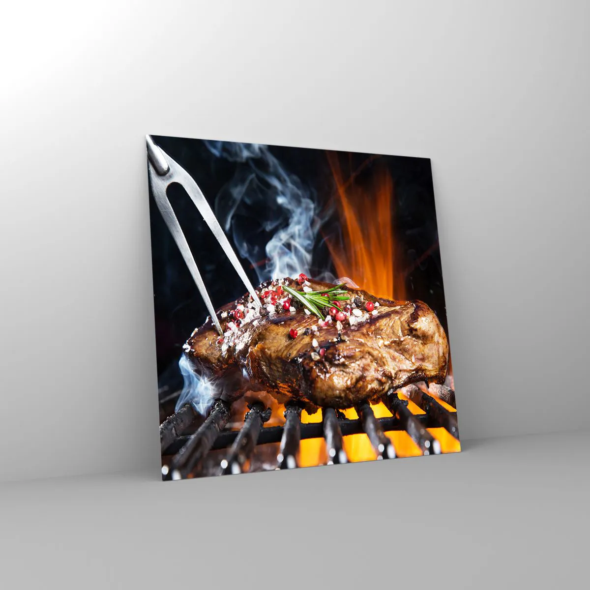 Obraz na skle - Šťavnaté a voňavé - 30x30 cm