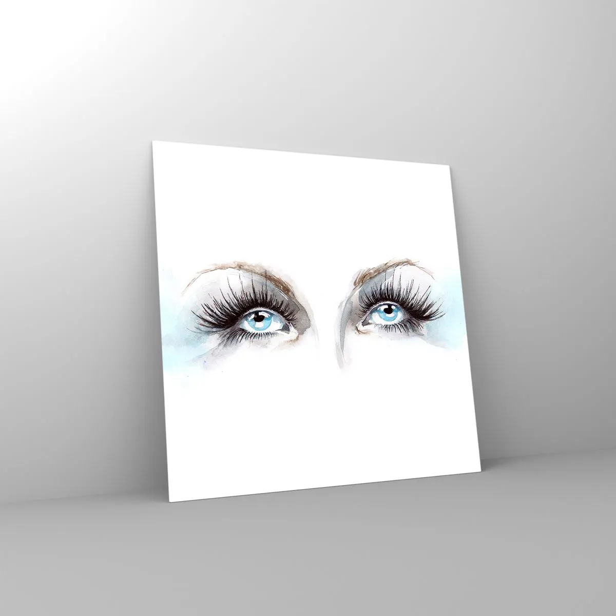 Quadro em vidro - Olhos de anjo? - 30x30 cm