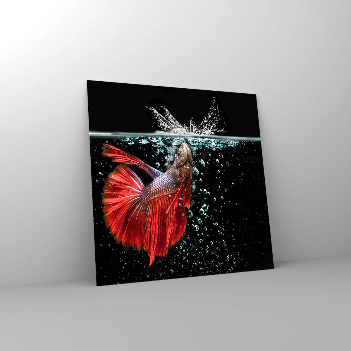 Glass picture - You Have Three Wishes - 30x30 cm