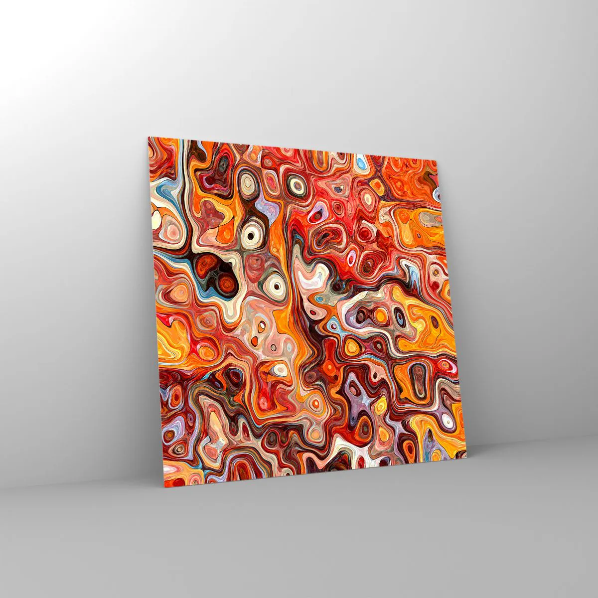 Impression sur verre - Image sur verre - Si les noix fondaient dans du miel - 30x30 cm