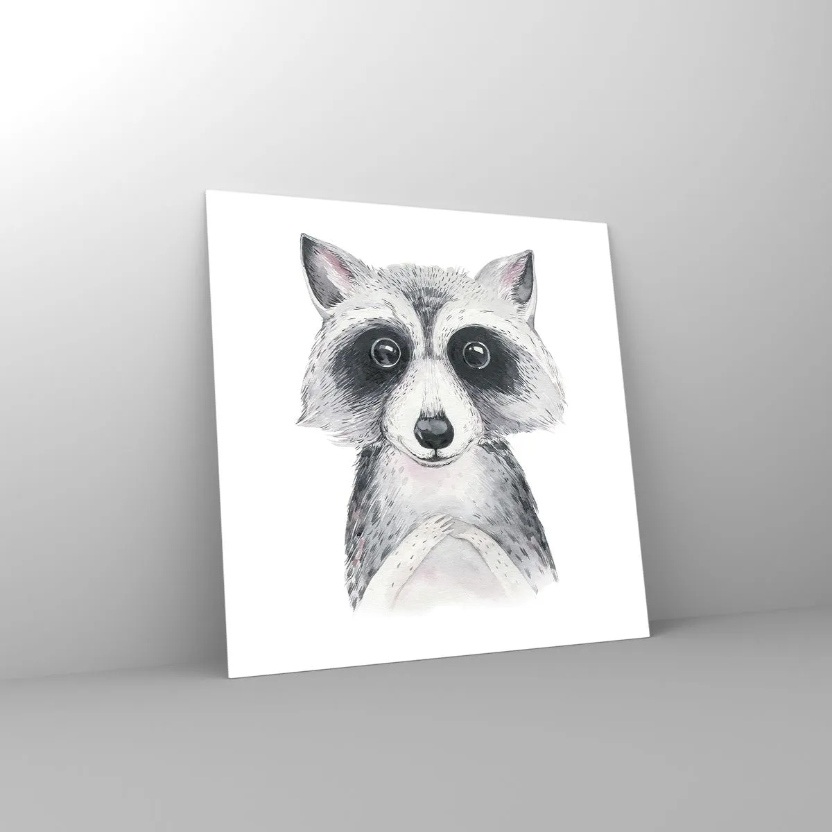 Quadro su vetro - Un attimo di commozione - 30x30 cm