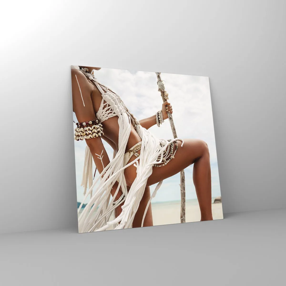 Glass picture - Priestess of the Sun - 30x30 cm