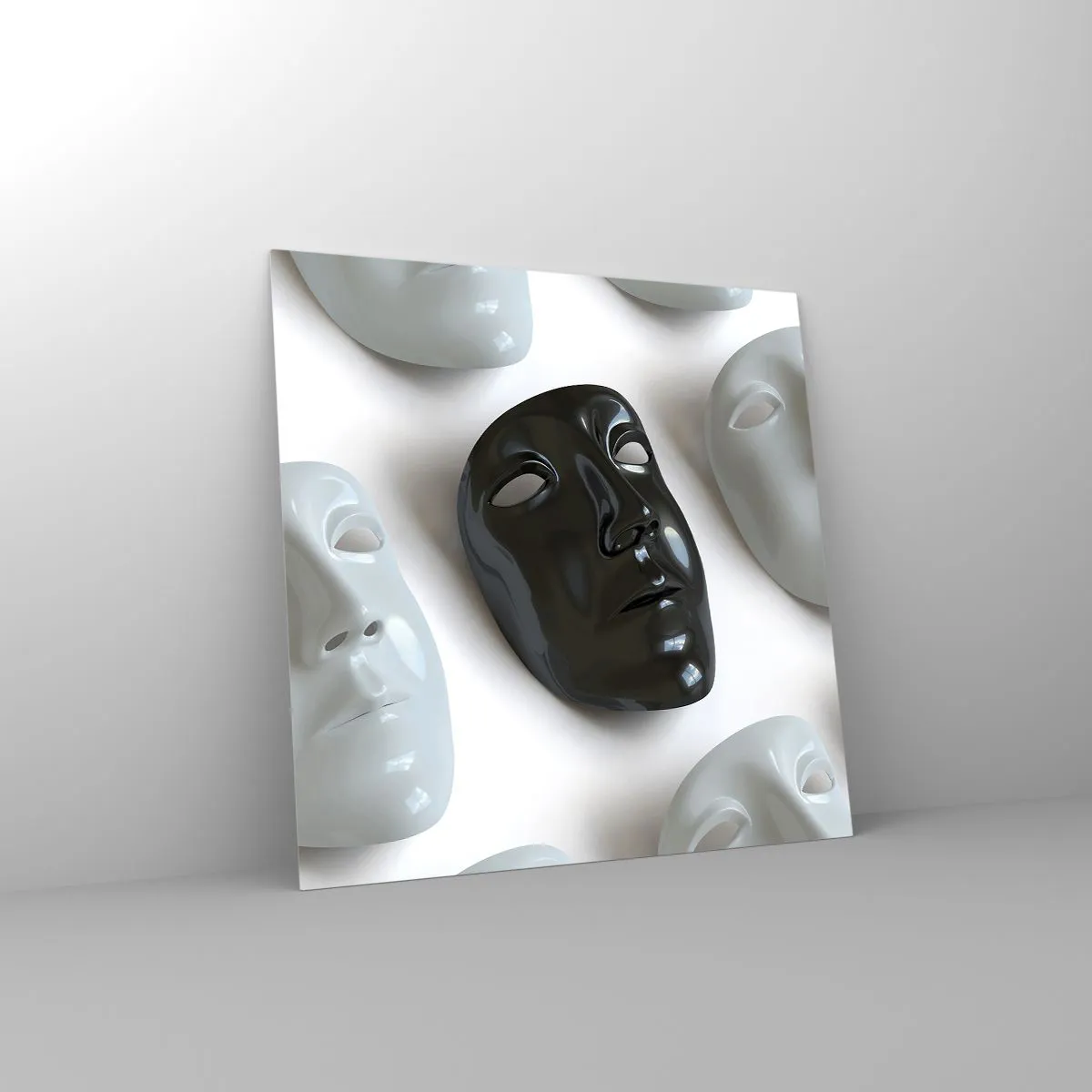 Glass picture - How to Stand Out? - 40x40 cm