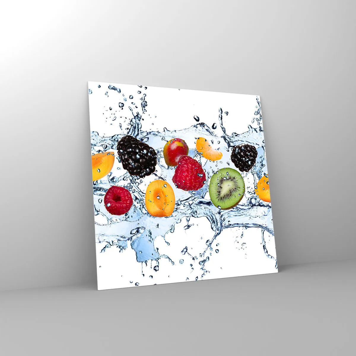 Impression sur verre - Image sur verre - Amusez-vous avec nous - 40x40 cm