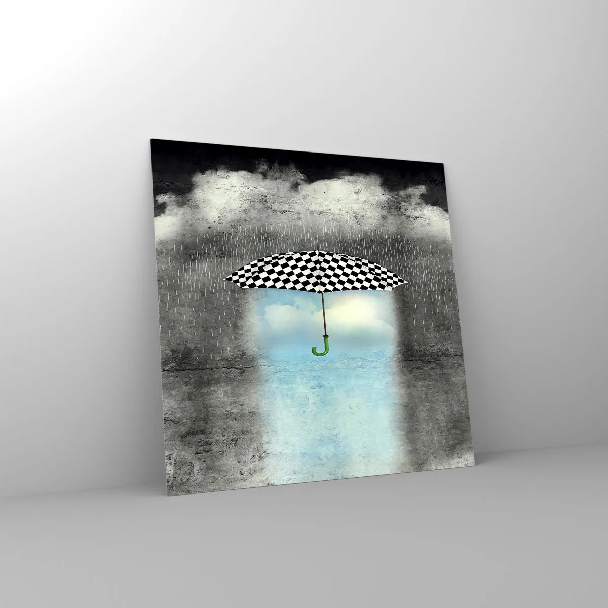 Impression sur verre - Image sur verre - Et pourtant c'est possible - 40x40 cm