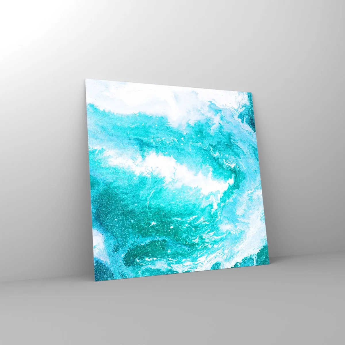 Tablou pe sticlă - În nucleul elementului - 40x40 cm