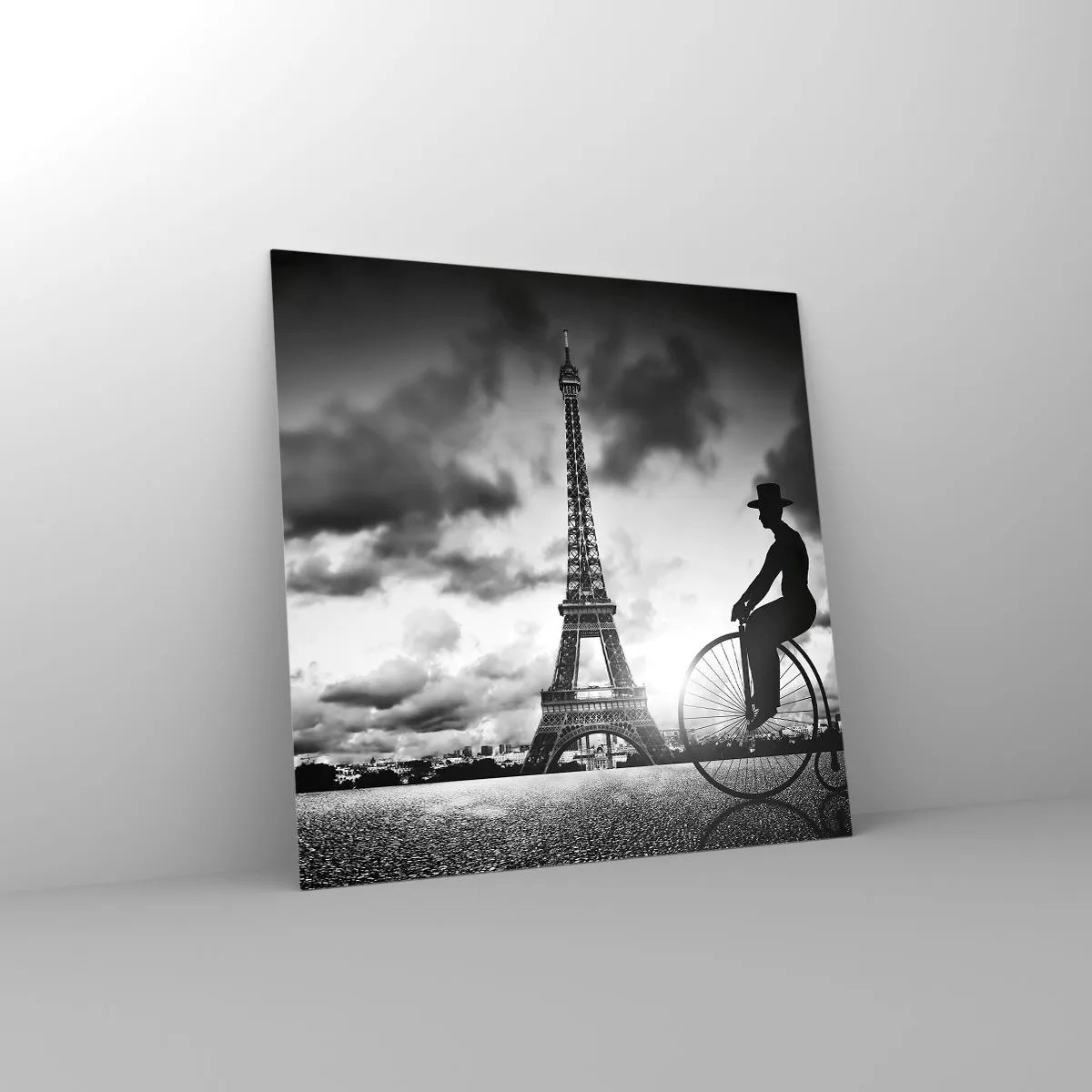 Glass picture - Longing for Belle Epoque - 40x40 cm
