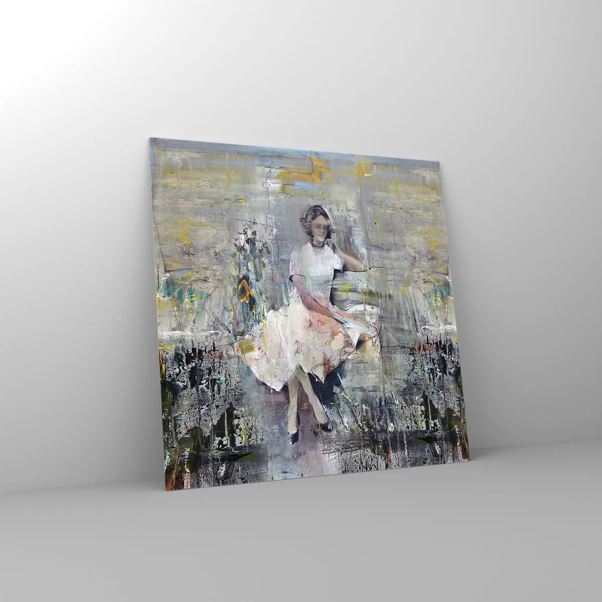 Glass picture - Classical and Modern - 40x40 cm