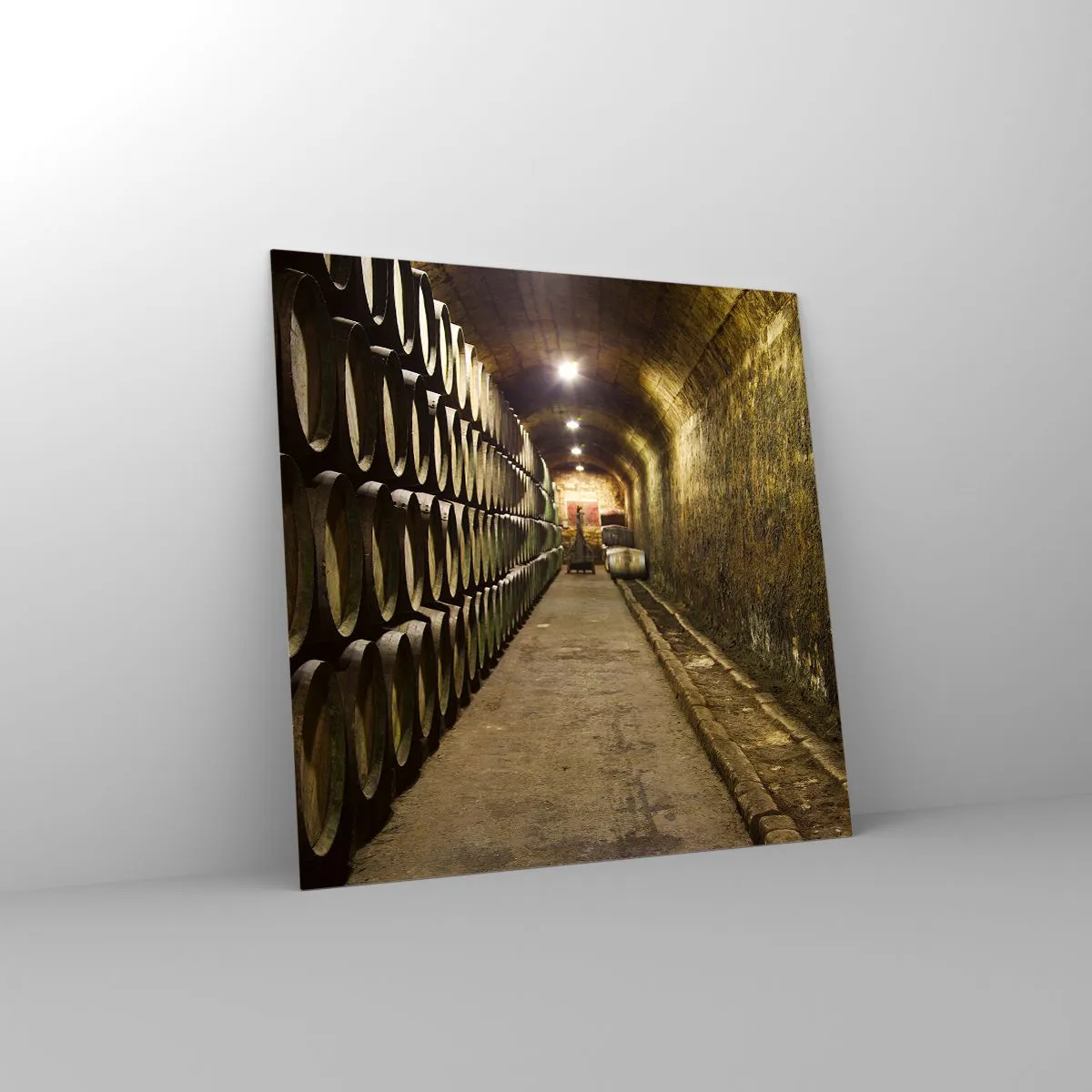 Obraz na skle - Je dobré si oddýchnuť - 50x50 cm