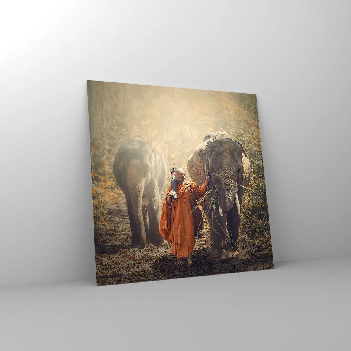 Billede på glas - Fuld forståelse - 50x50 cm