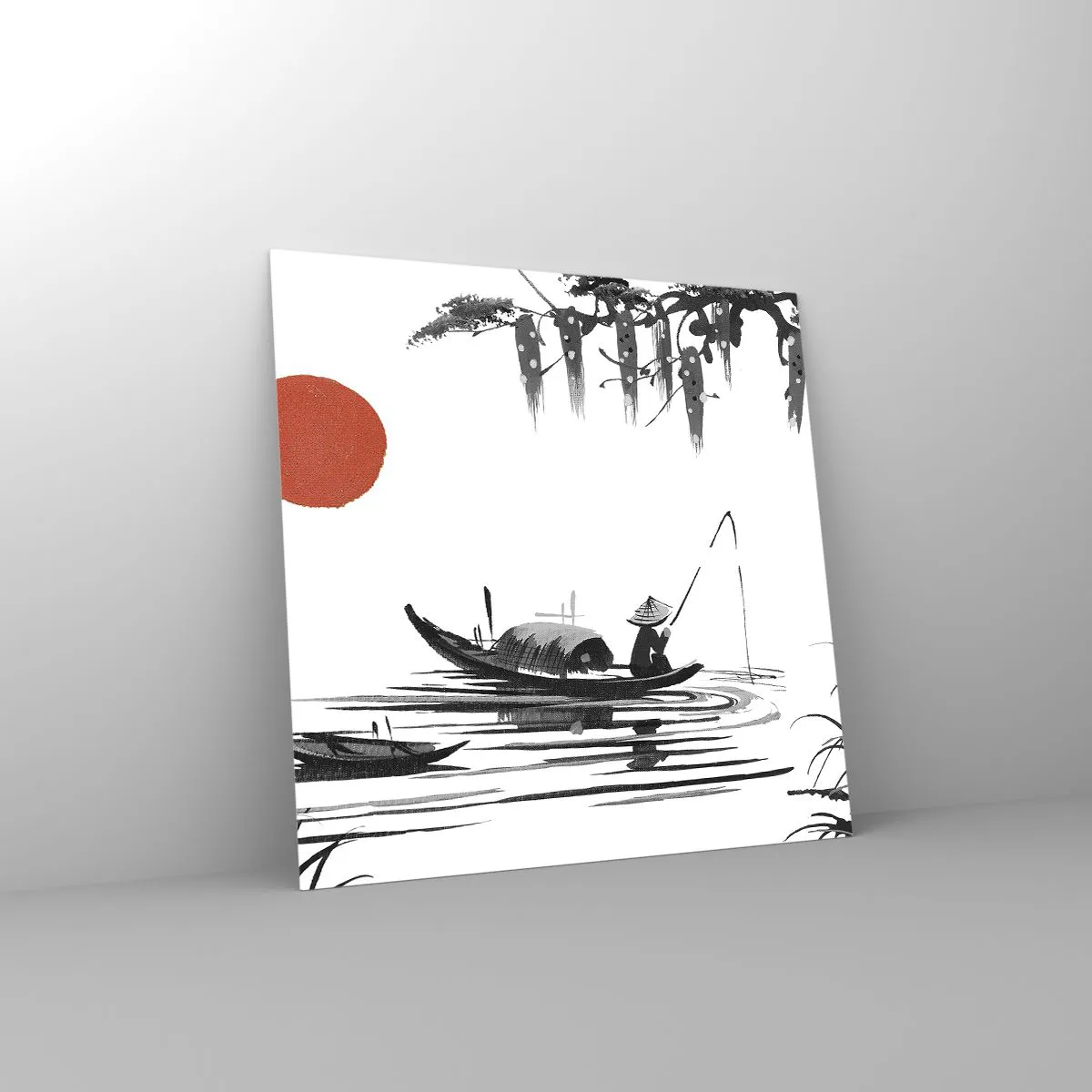 Impression sur verre - Image sur verre - Après-midi asiatique - 50x50 cm