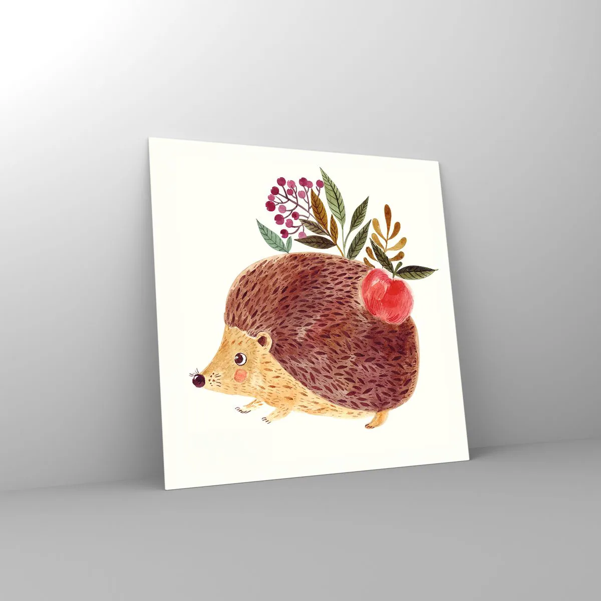 Obraz na szkle - I już mnie lubisz - 50x50 cm