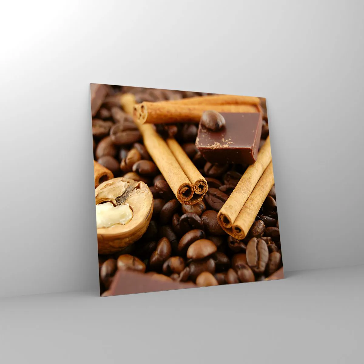 Cuadro sobre vidrio - Impresiones sobre Vidrio - Concierto de aromas - 60x60 cm