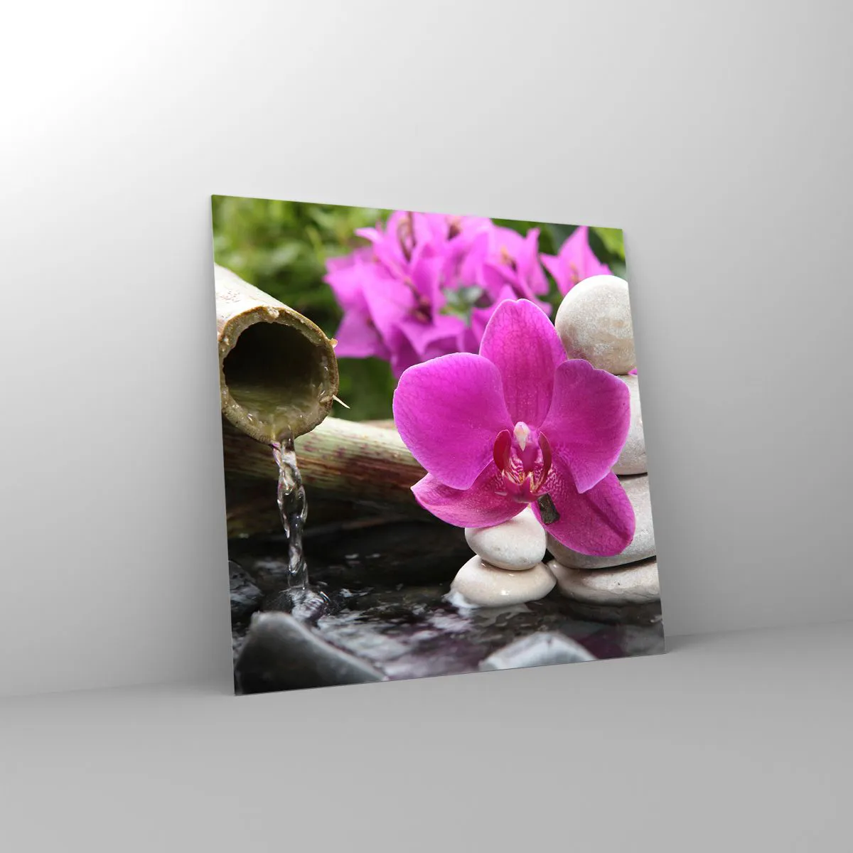 Glass picture - You Are Already Resting - 60x60 cm