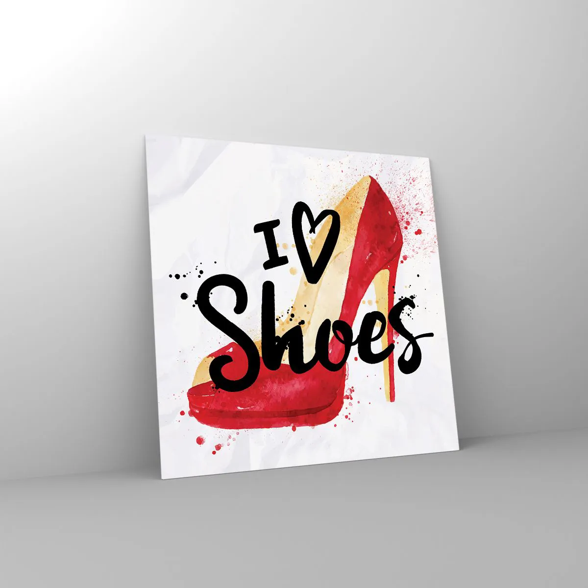 Glass picture - Love Has Many Names - 60x60 cm