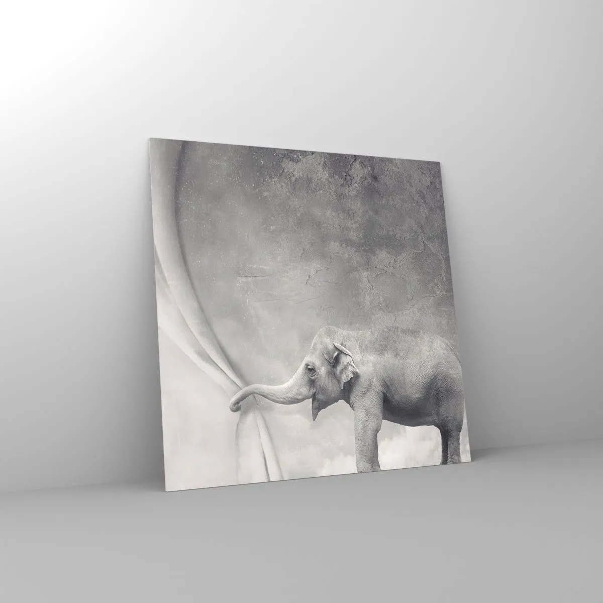 Glass picture - Uncover the Secret - 60x60 cm