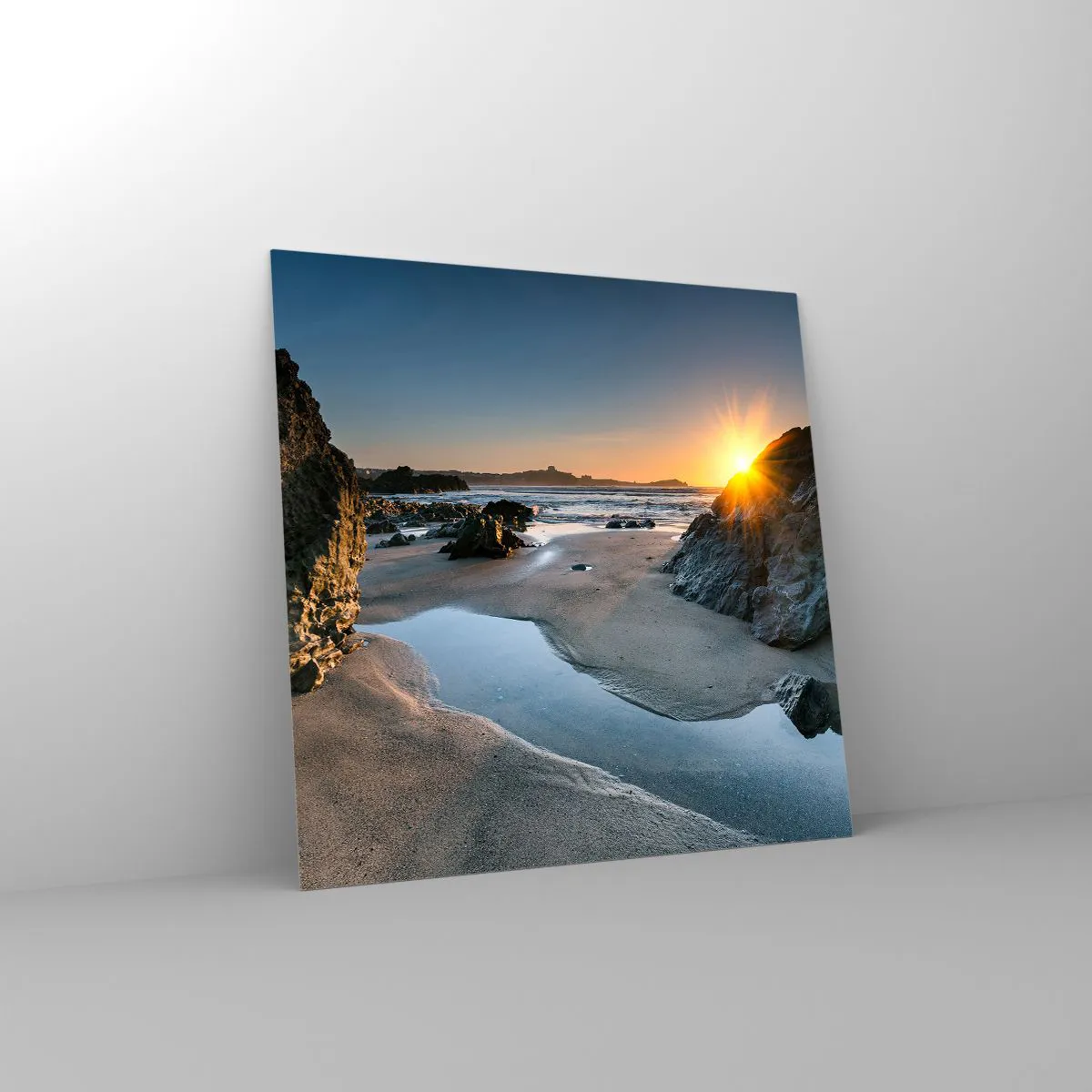 Obraz na szkle - Nietknięte ludzką ręką - 60x60 cm