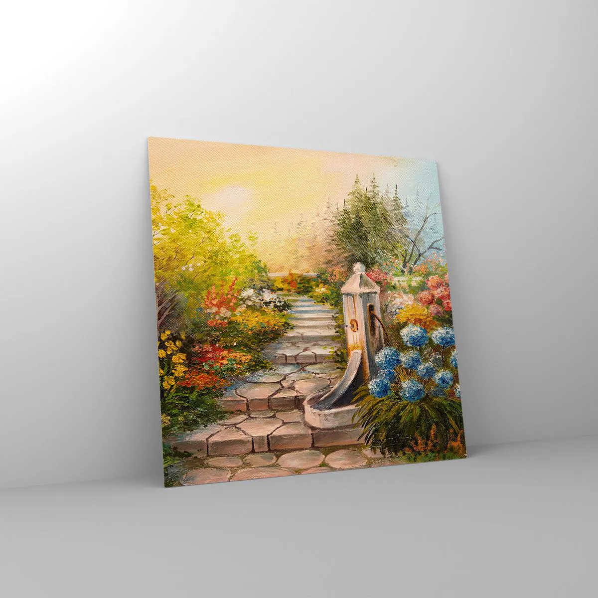 Quadro su vetro - In piena fioritura - 60x60 cm