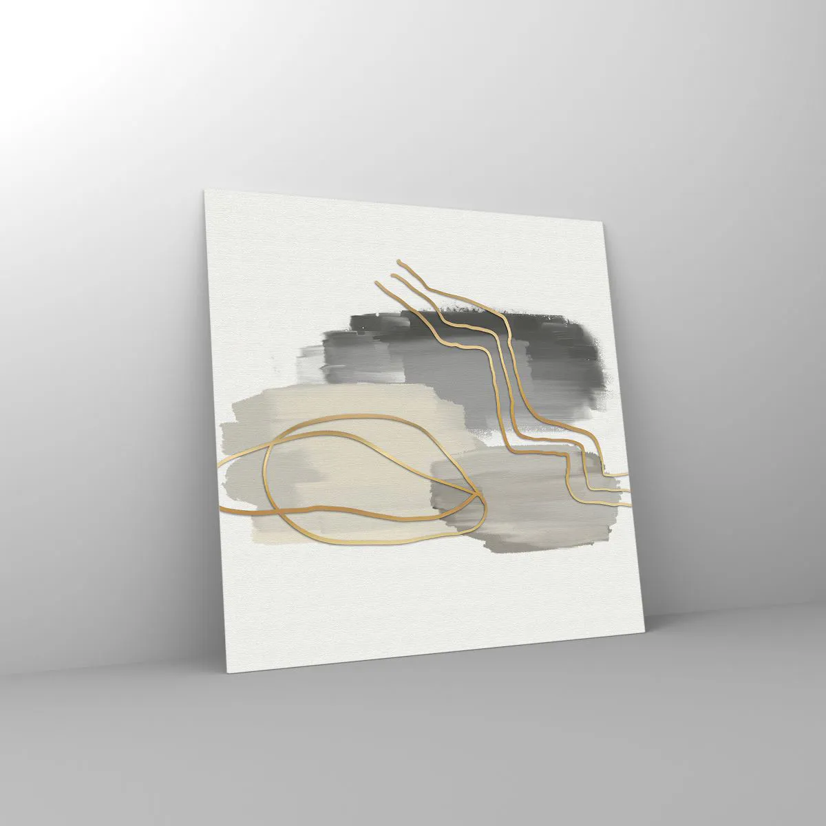 Impression sur verre - Image sur verre - Durée et mouvement - 60x60 cm