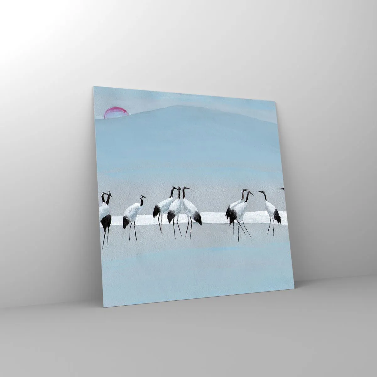 Üveg kép - Egy forró nap után - 60x60 cm