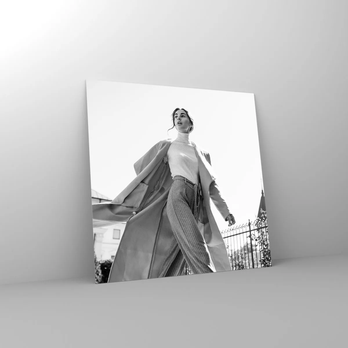 Schilderen op glas - Ga je mee? - 60x60 cm