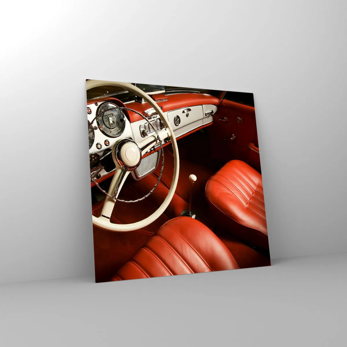 Obraz na szkle - Luksus w stylu vintage - 70x70 cm