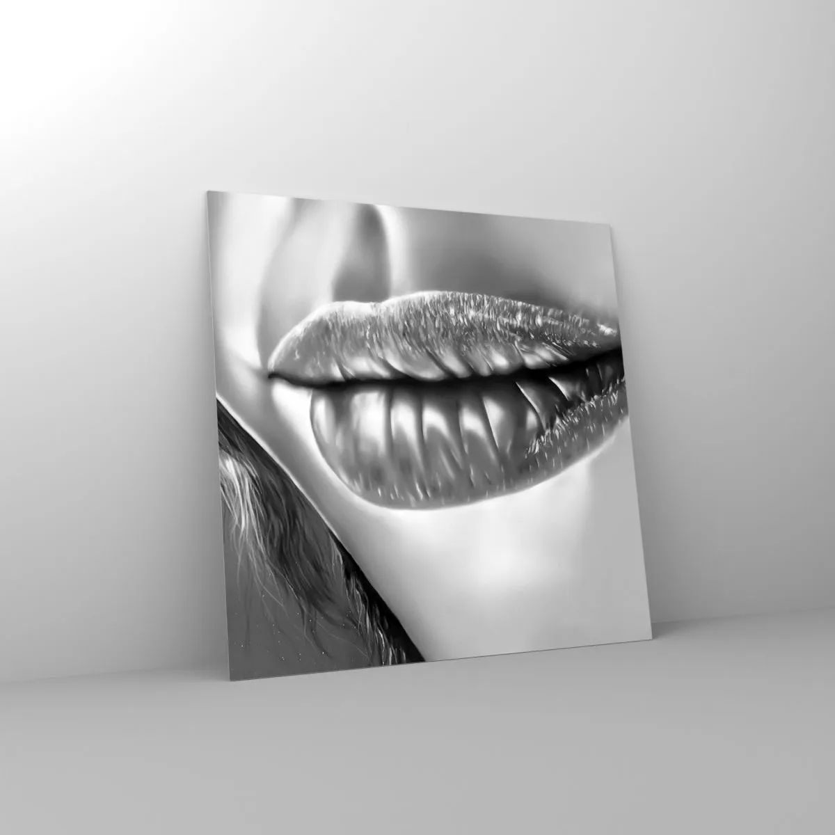 Glass picture - I Know What You Are Thinking - 70x70 cm