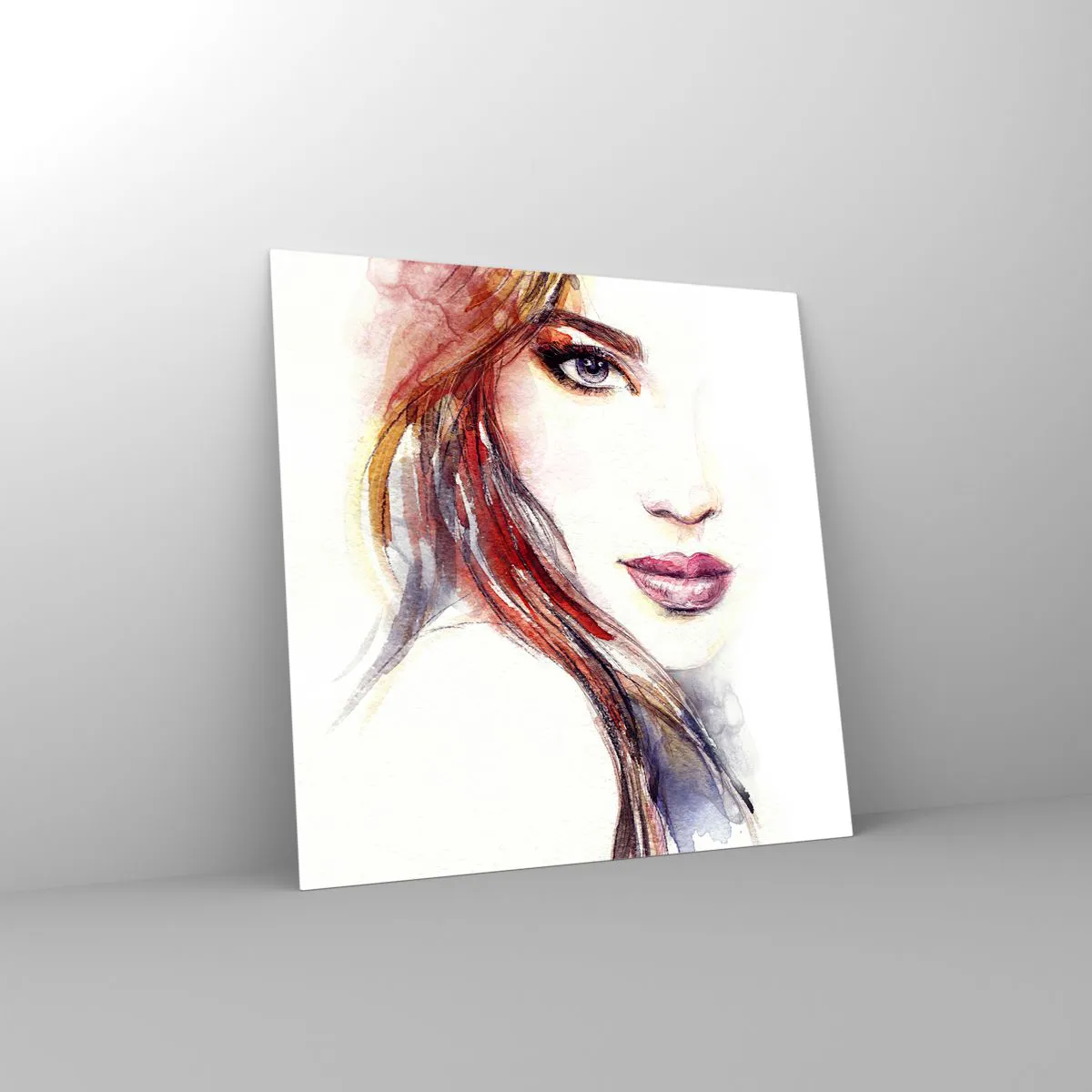 Quadro su vetro - Vademecum: seguimi - 70x70 cm